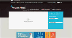 Desktop Screenshot of navigationquebec.com